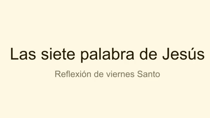 Vierrnes Santo 2020